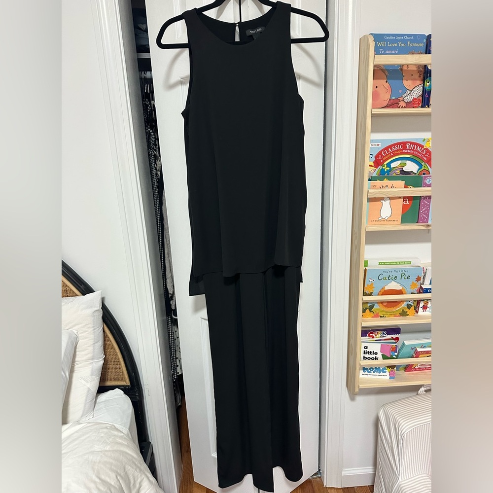 White House Black Market Black Jumpsuit
